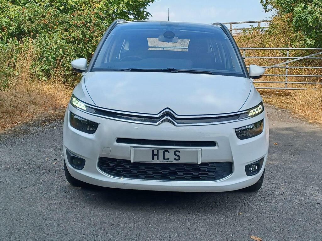 Citroen Grand C4 SpaceTourer 1.6 E-hdi Exclusive Etg6 Euro 5 S S White #2