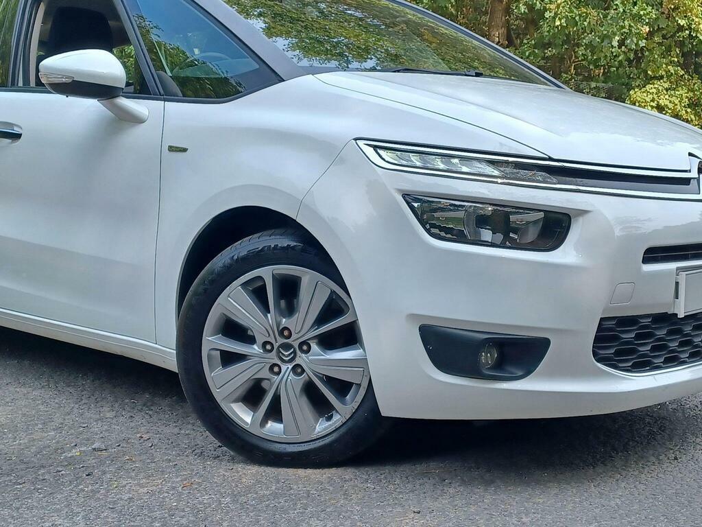 Citroen Grand C4 SpaceTourer 1.6 E-hdi Exclusive Etg6 Euro 5 S S White #6