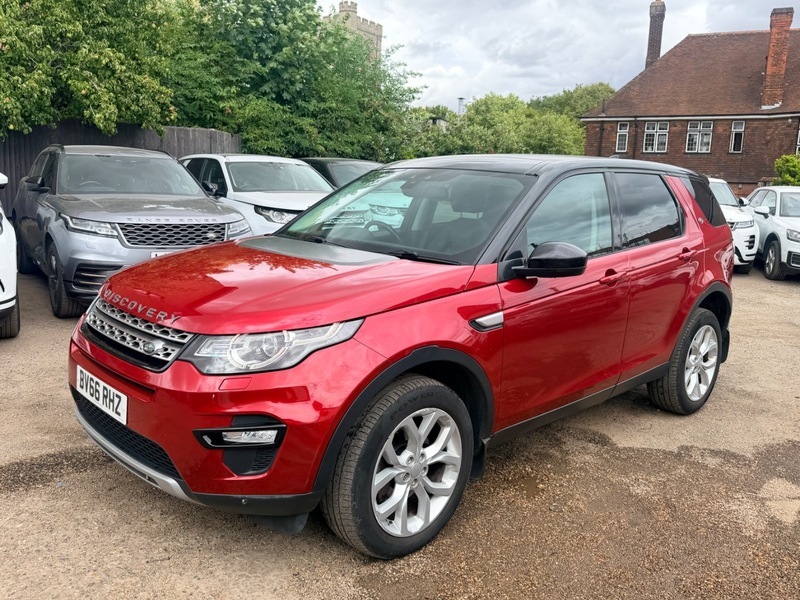 Land Rover Discovery Sport Td4 Hse Red #6
