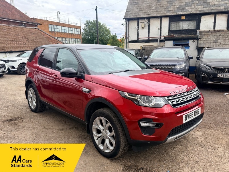 Land Rover Discovery Sport Td4 Hse Red