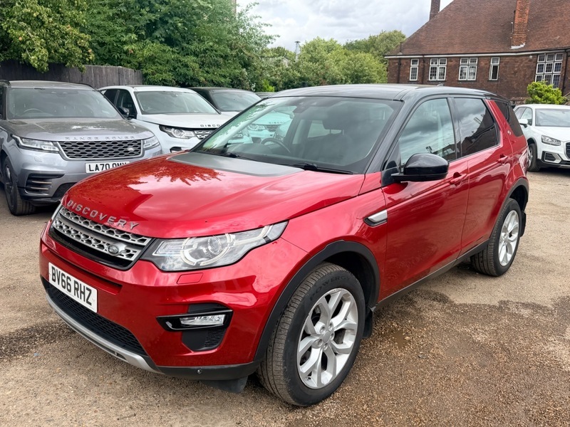 Land Rover Discovery Sport Td4 Hse Red #3