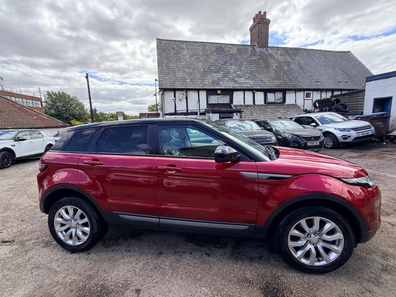 Land Rover Range Rover Evoque Td4 Se Red #3