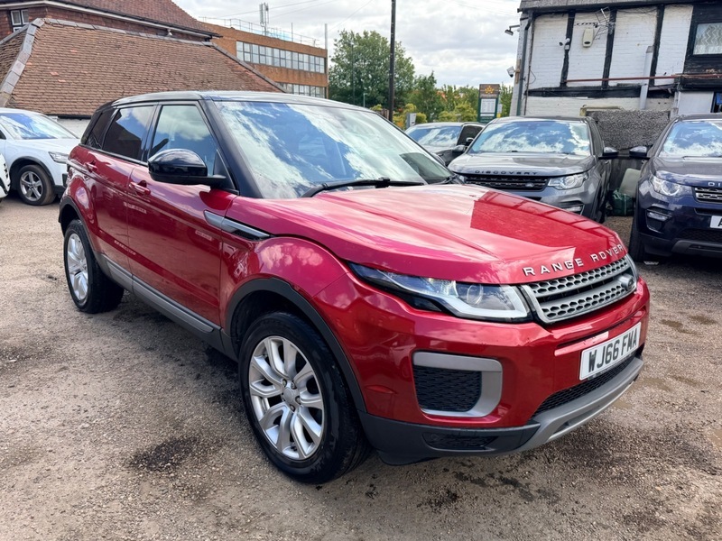 Land Rover Range Rover Evoque Td4 Se Red #4