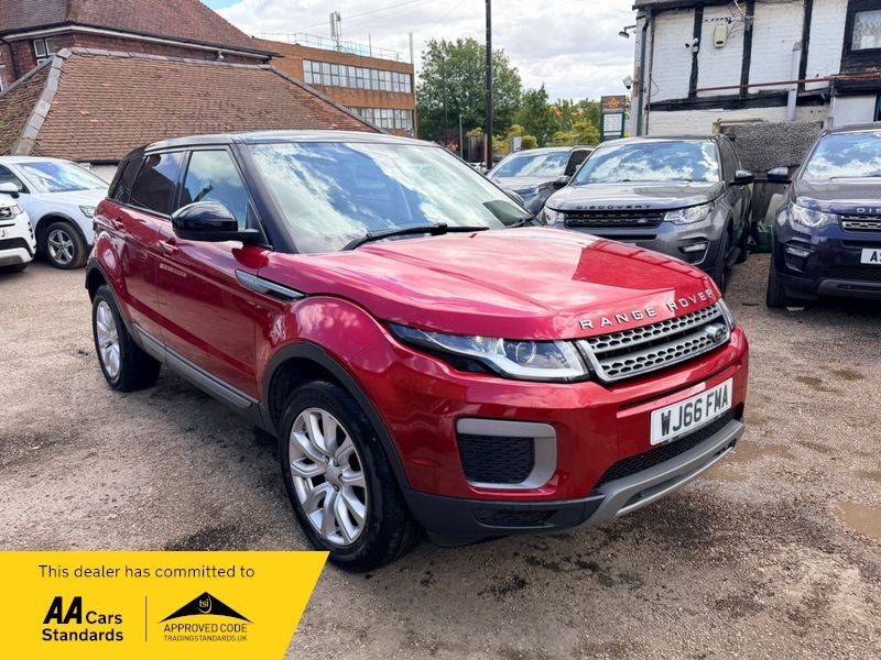 Land Rover Range Rover Evoque Td4 Se Red