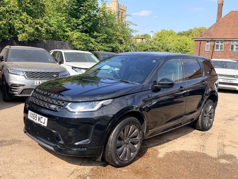 Land Rover Discovery Sport R-dynamic Se Black #4