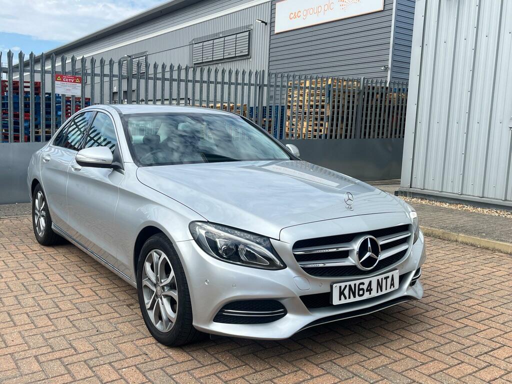 Mercedes-Benz C Class 2.1 C220 Bluetec Sport G-tronic Euro 6 Ss KN64NTA Silver #2