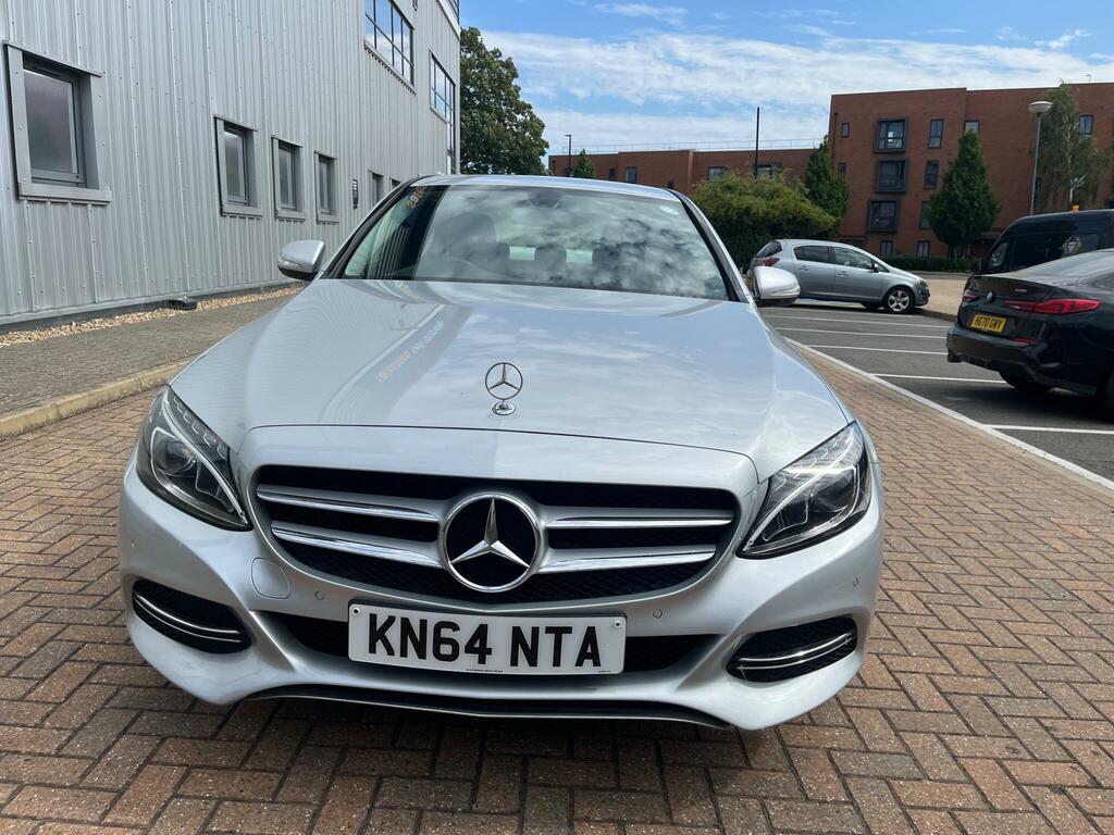 Mercedes-Benz C Class 2.1 C220 Bluetec Sport G-tronic Euro 6 Ss KN64NTA Silver #4
