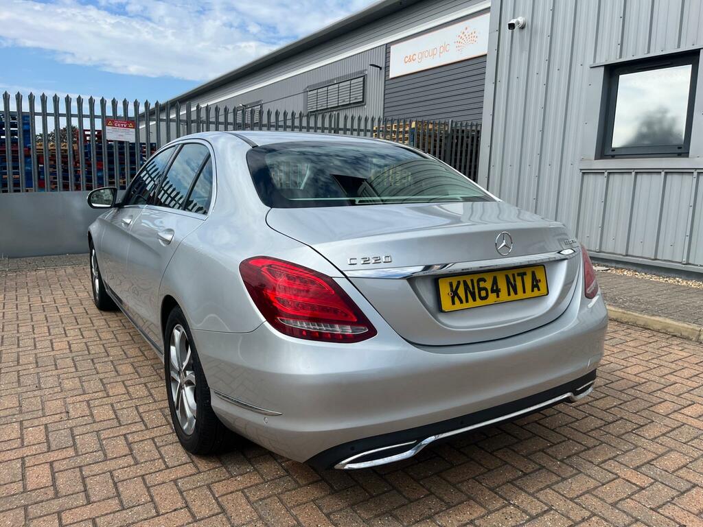 Mercedes-Benz C Class 2.1 C220 Bluetec Sport G-tronic Euro 6 Ss KN64NTA Silver #5