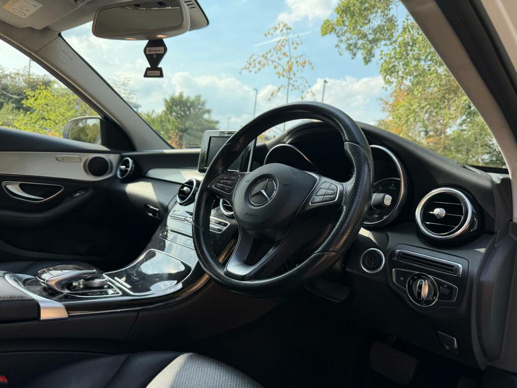 Mercedes-Benz C Class C220 Cdi Amg Sport Black #14