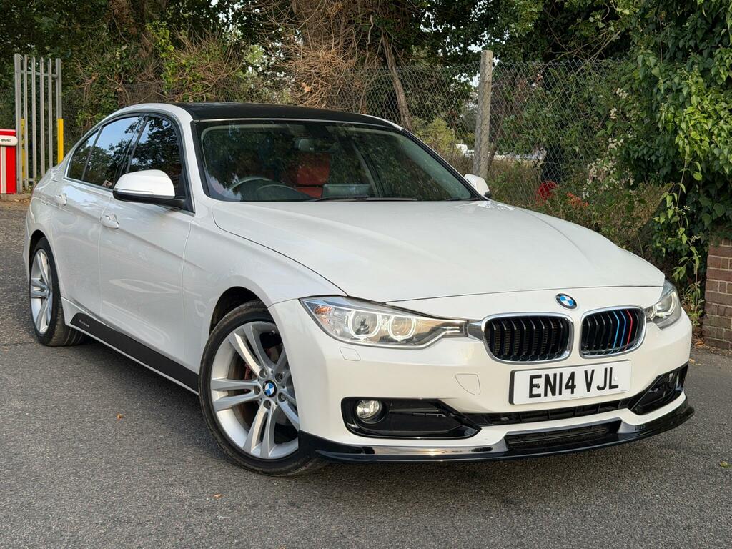 BMW 3 Series Sport White #6