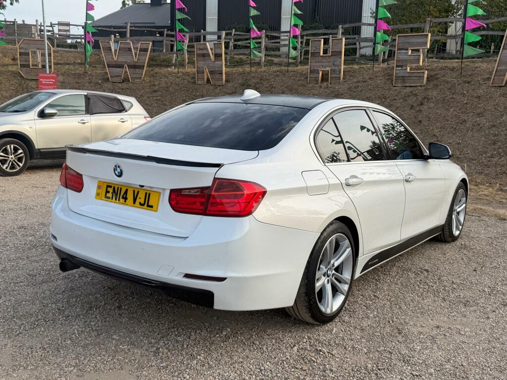 BMW 3 Series Sport White #4