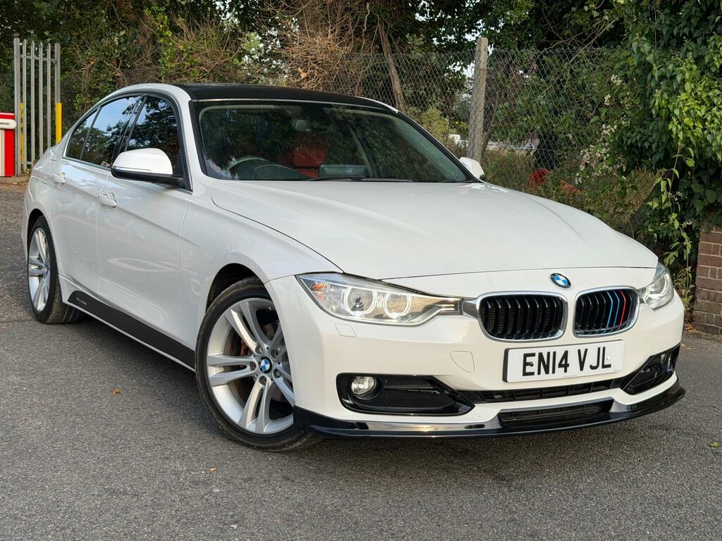 BMW 3 Series Sport White #5