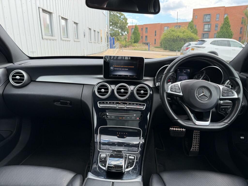 Mercedes-Benz C Class C220 Cdi Amg Sport White #21