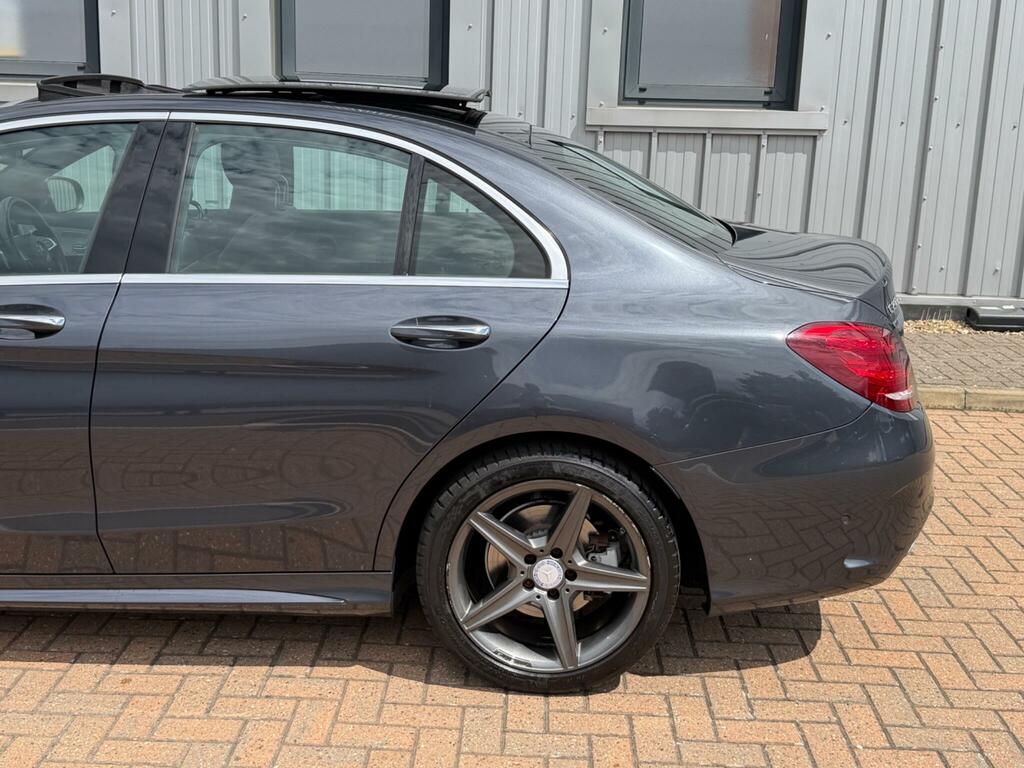 Mercedes-Benz C Class C220 Cdi Amg Sport White #14