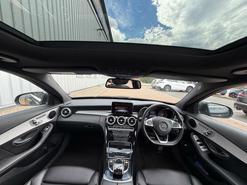 Mercedes-Benz C Class C220 Cdi Amg Sport White #22