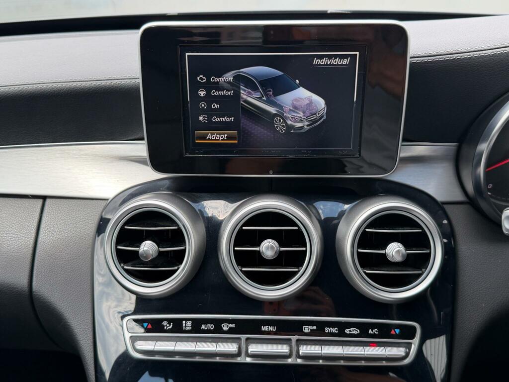 Mercedes-Benz C Class C220 Cdi Amg Sport White #48