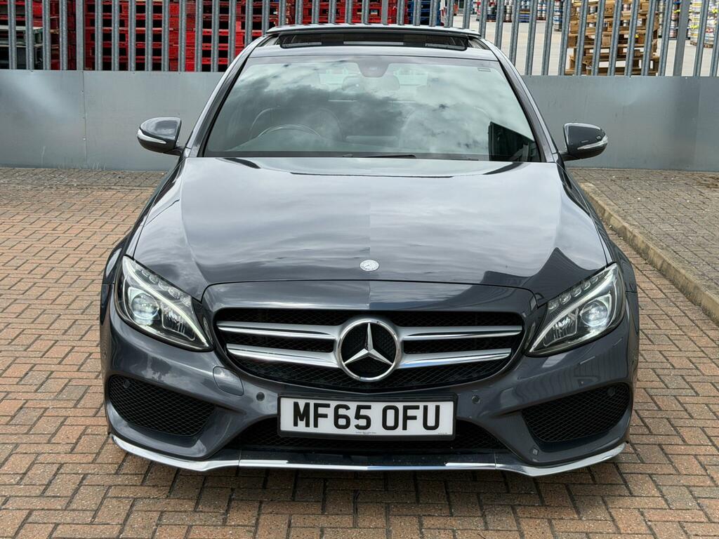 Mercedes-Benz C Class C220 Cdi Amg Sport White #9