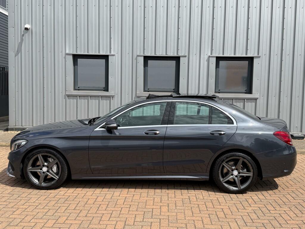 Mercedes-Benz C Class C220 Cdi Amg Sport White #15