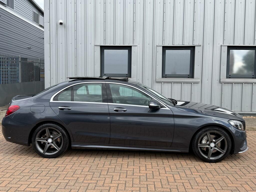Mercedes-Benz C Class C220 Cdi Amg Sport White #18