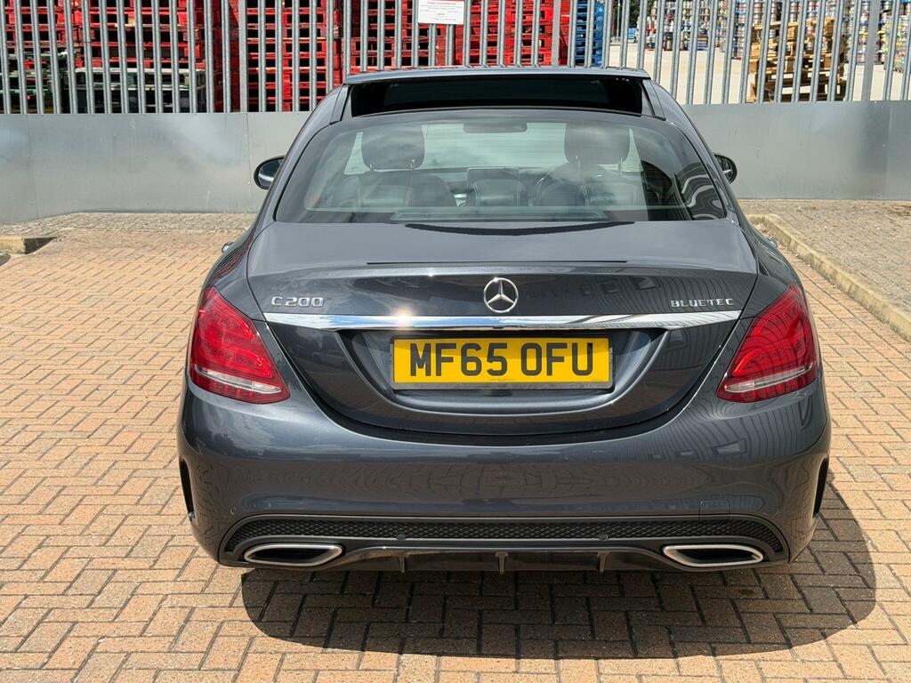 Mercedes-Benz C Class C220 Cdi Amg Sport White #16