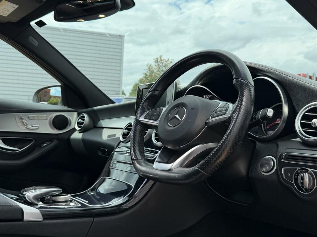 Mercedes-Benz C Class C220 Cdi Amg Sport White #25