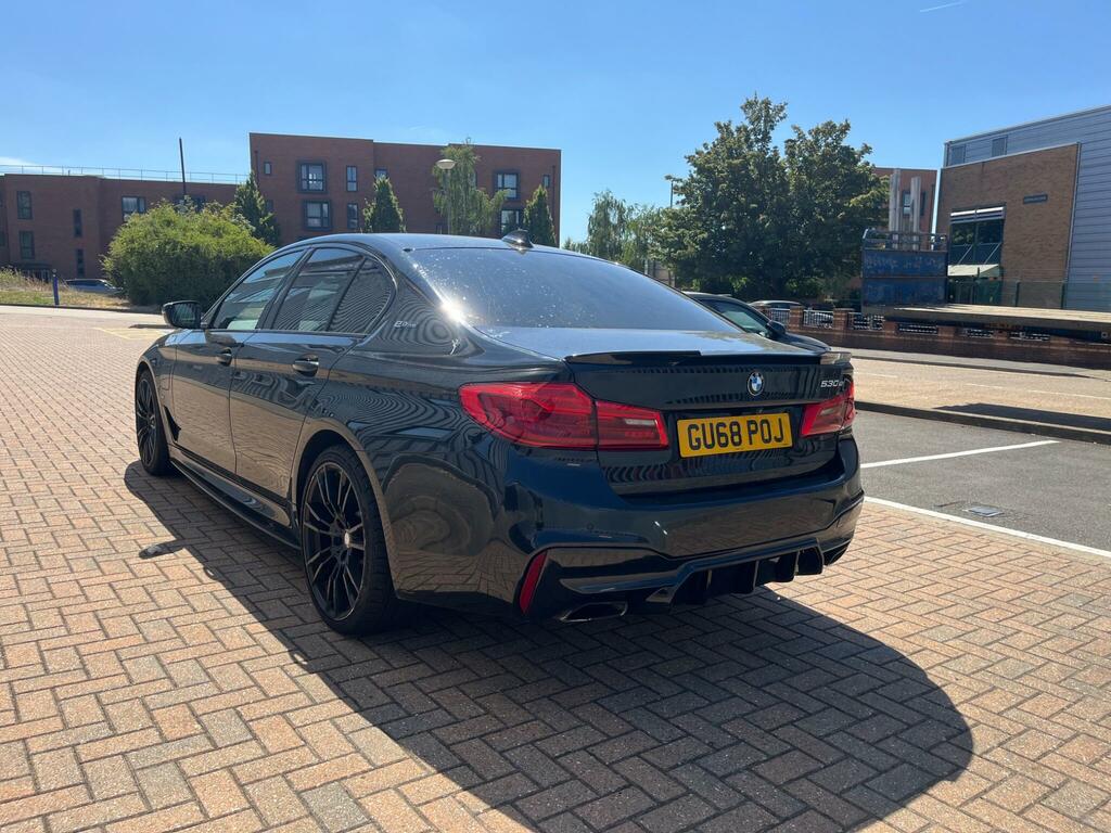 BMW 5 Series M Sport Black #2