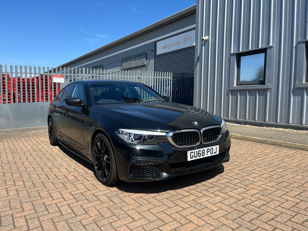 BMW 5 Series M Sport Black #4
