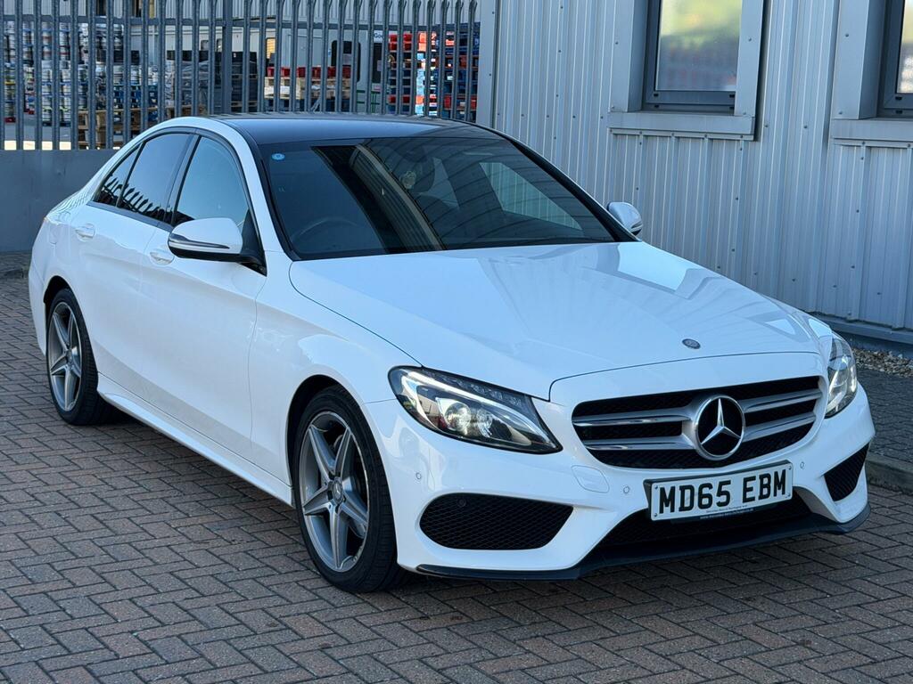 Mercedes-Benz C Class Amg Line White