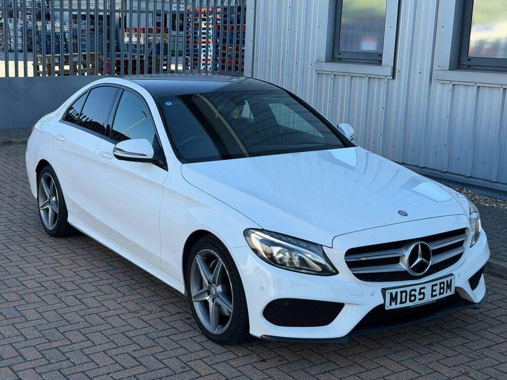 Mercedes-Benz C Class Amg Line White #6