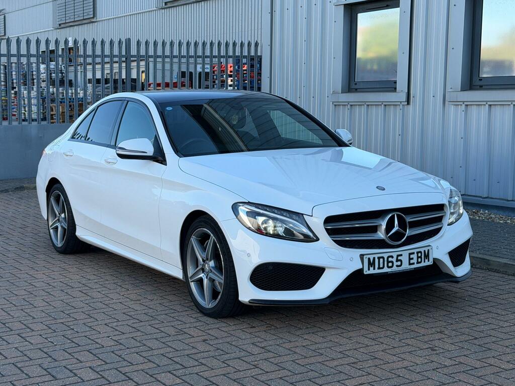 Mercedes-Benz C Class Amg Line White #5