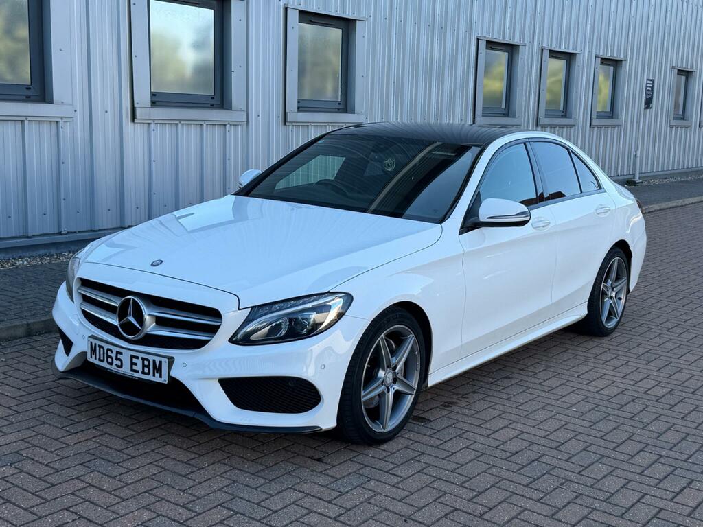 Mercedes-Benz C Class Amg Line White #3