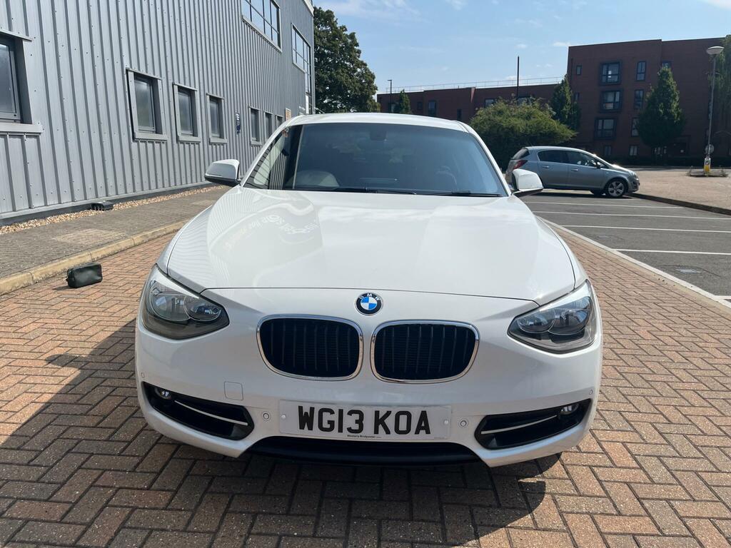 BMW 1 Series Sport White #4