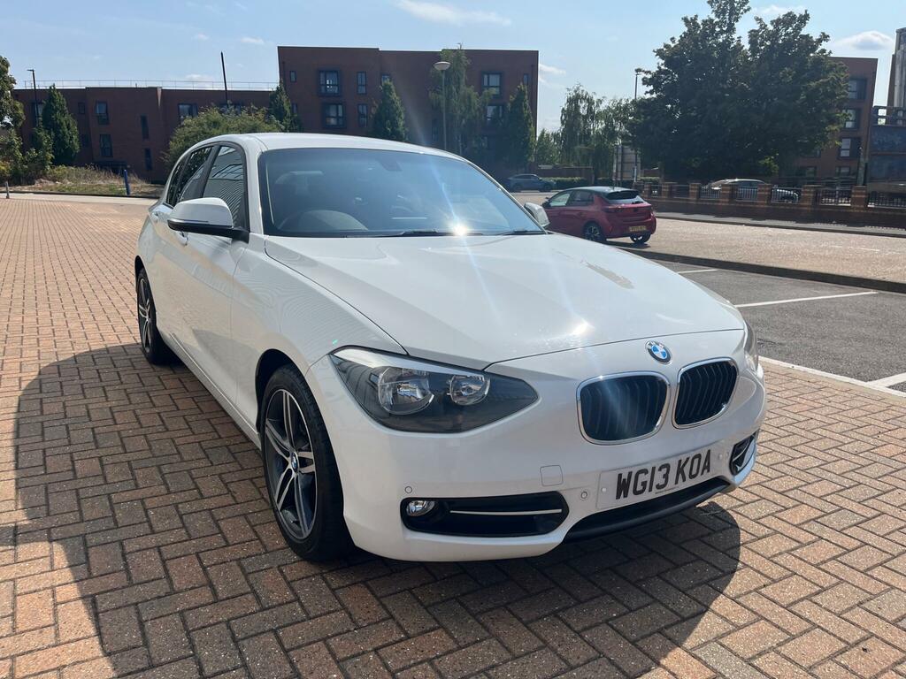BMW 1 Series Sport White #3