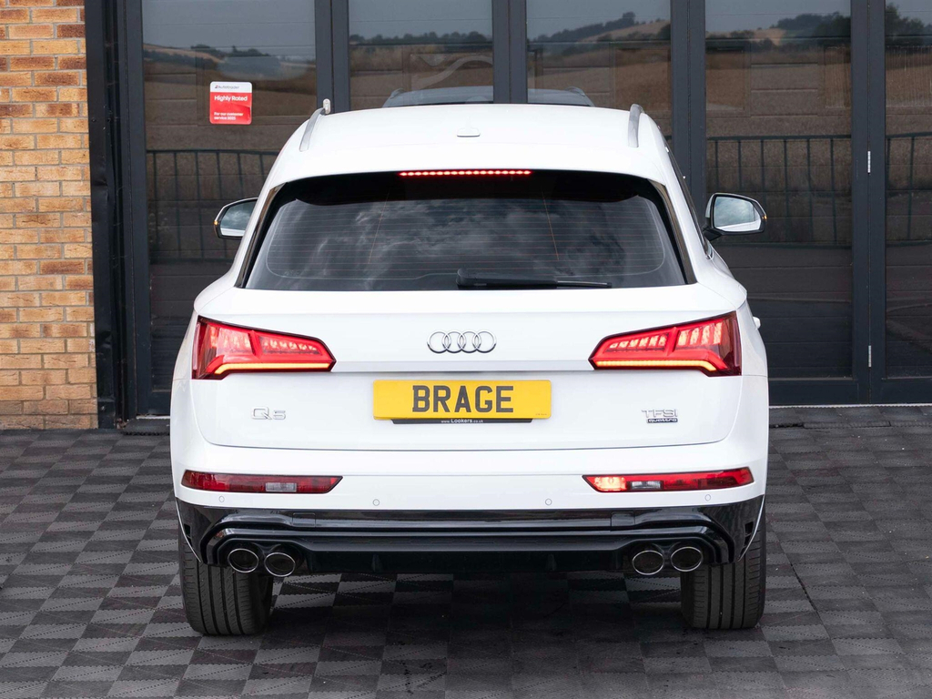 Audi Q5 2.0 Tfsi 45 Sport S Tronic Quattro Euro 6 Ss YR68YRL White #5