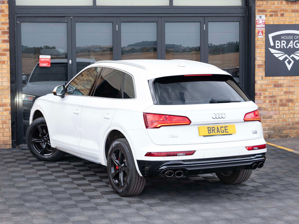 Audi Q5 2.0 Tfsi 45 Sport S Tronic Quattro Euro 6 Ss YR68YRL White #2