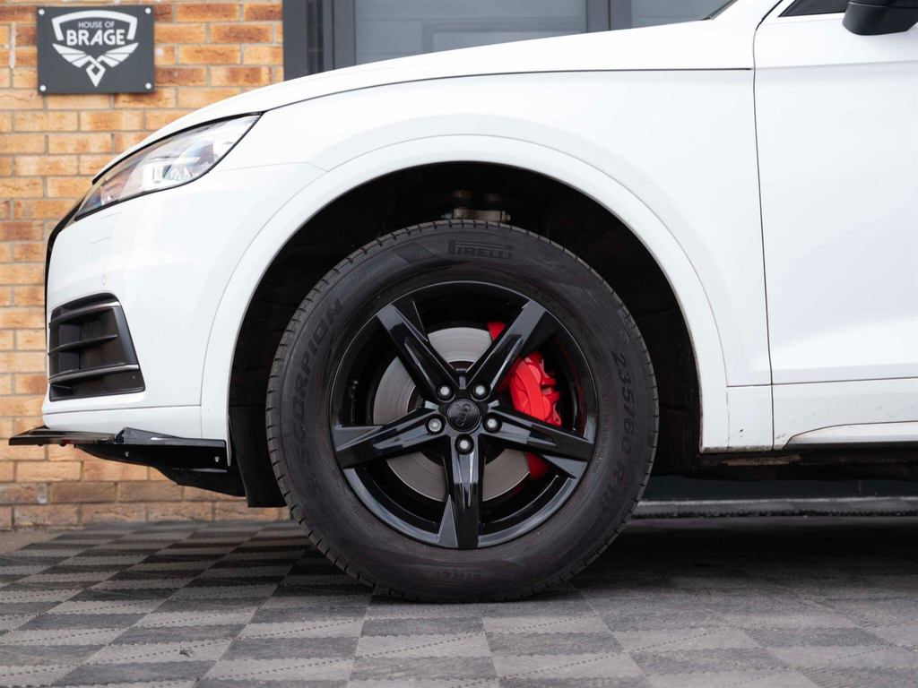 Audi Q5 2.0 Tfsi 45 Sport S Tronic Quattro Euro 6 Ss YR68YRL White #6