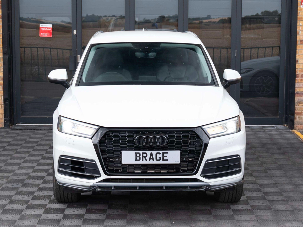 Audi Q5 2.0 Tfsi 45 Sport S Tronic Quattro Euro 6 Ss YR68YRL White #4