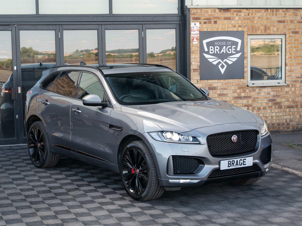 Jaguar F-Pace 2.0 D180 Chequered Flag Awd Euro 6 Ss Grey #6