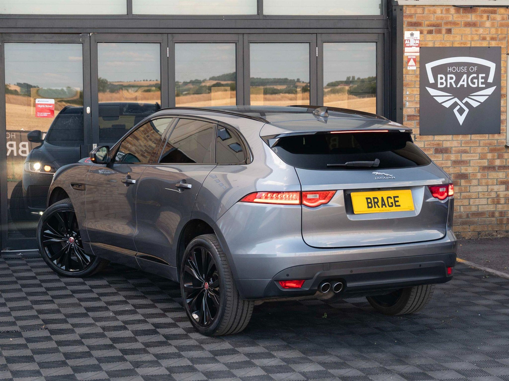 Jaguar F-Pace 2.0 D180 Chequered Flag Awd Euro 6 Ss Grey