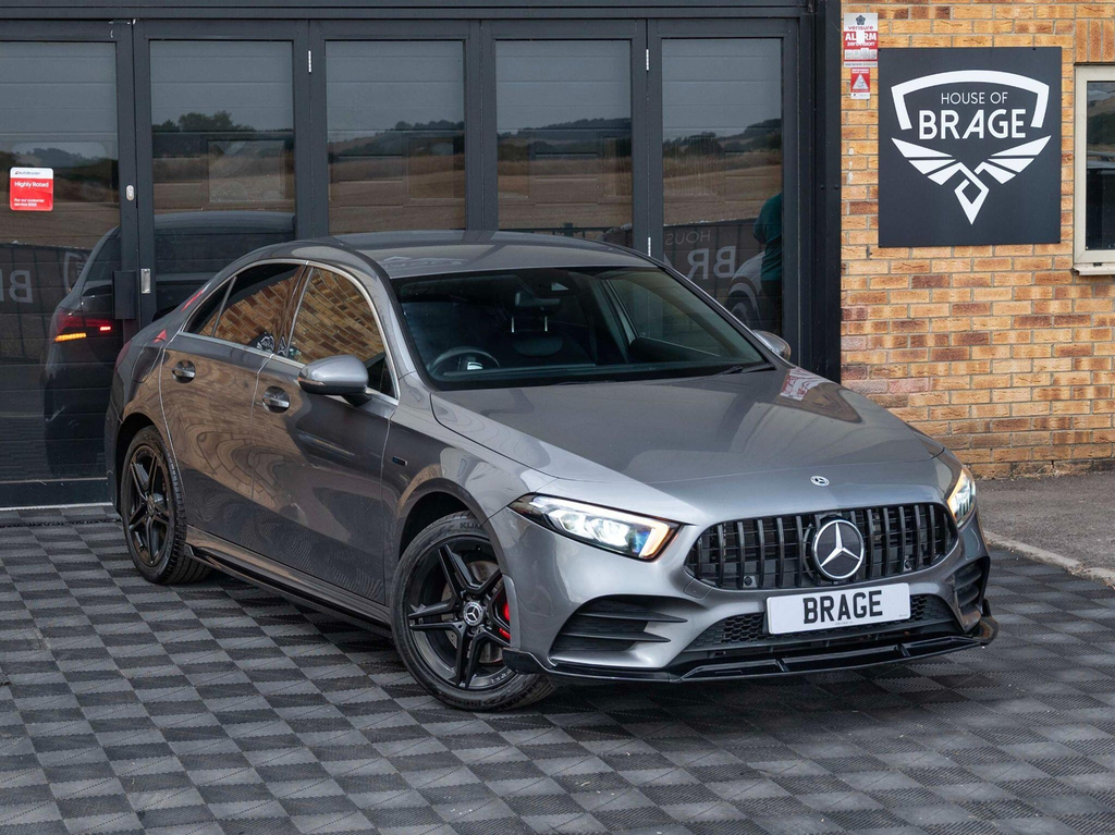Mercedes-Benz A Class 1.3 E 15.6Kwh Amg Line 8G-dct Euro 6 Ss Grey #2