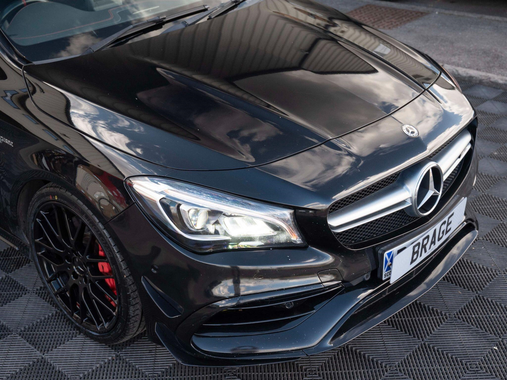 Mercedes-Benz CLA Class 2.0L Amg Cla 45 4Matic Yellow Night Edition 375 Black #50