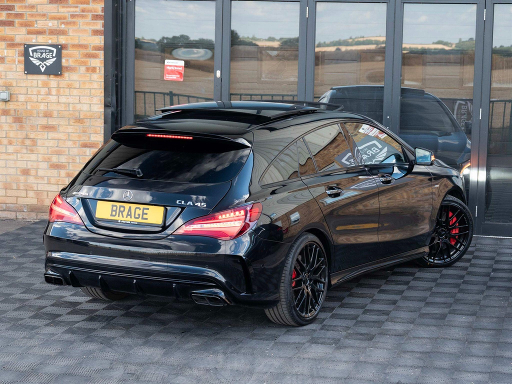 Mercedes-Benz CLA Class 2.0L Amg Cla 45 4Matic Yellow Night Edition 375 Black #93