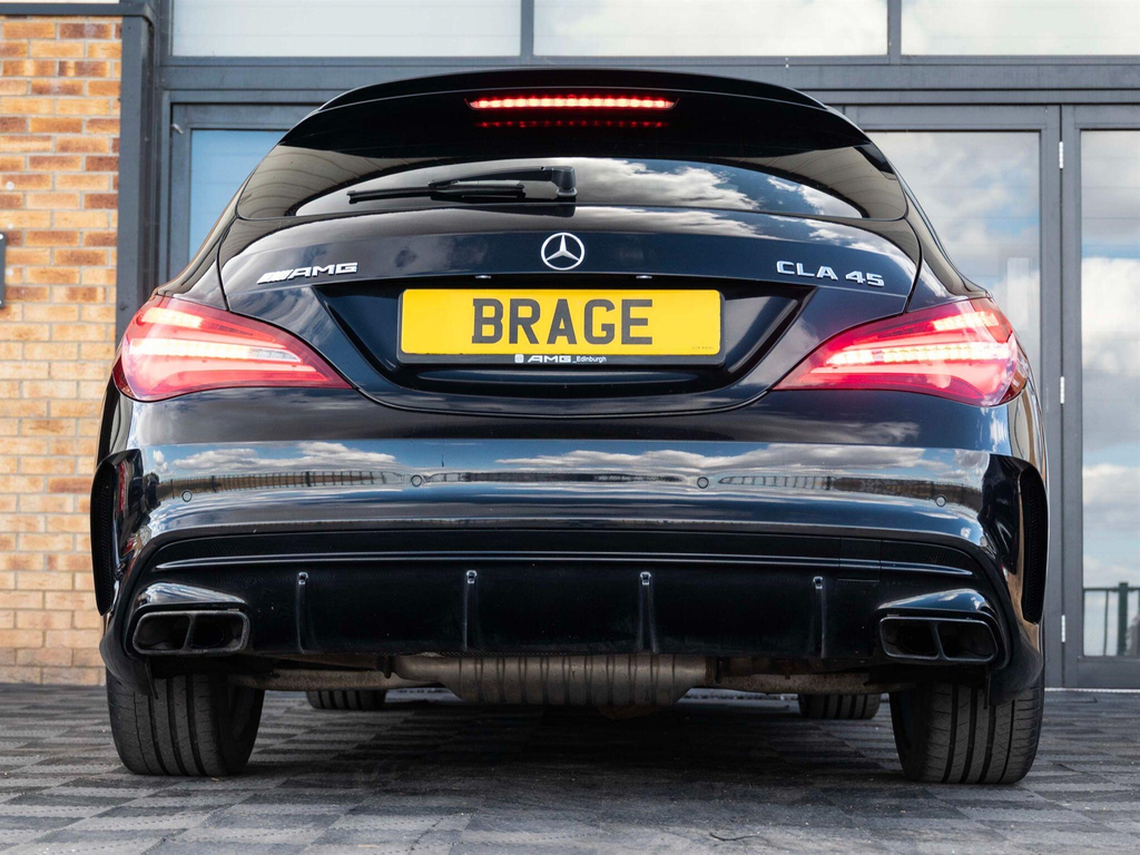 Mercedes-Benz CLA Class 2.0L Amg Cla 45 4Matic Yellow Night Edition 375 Black #52