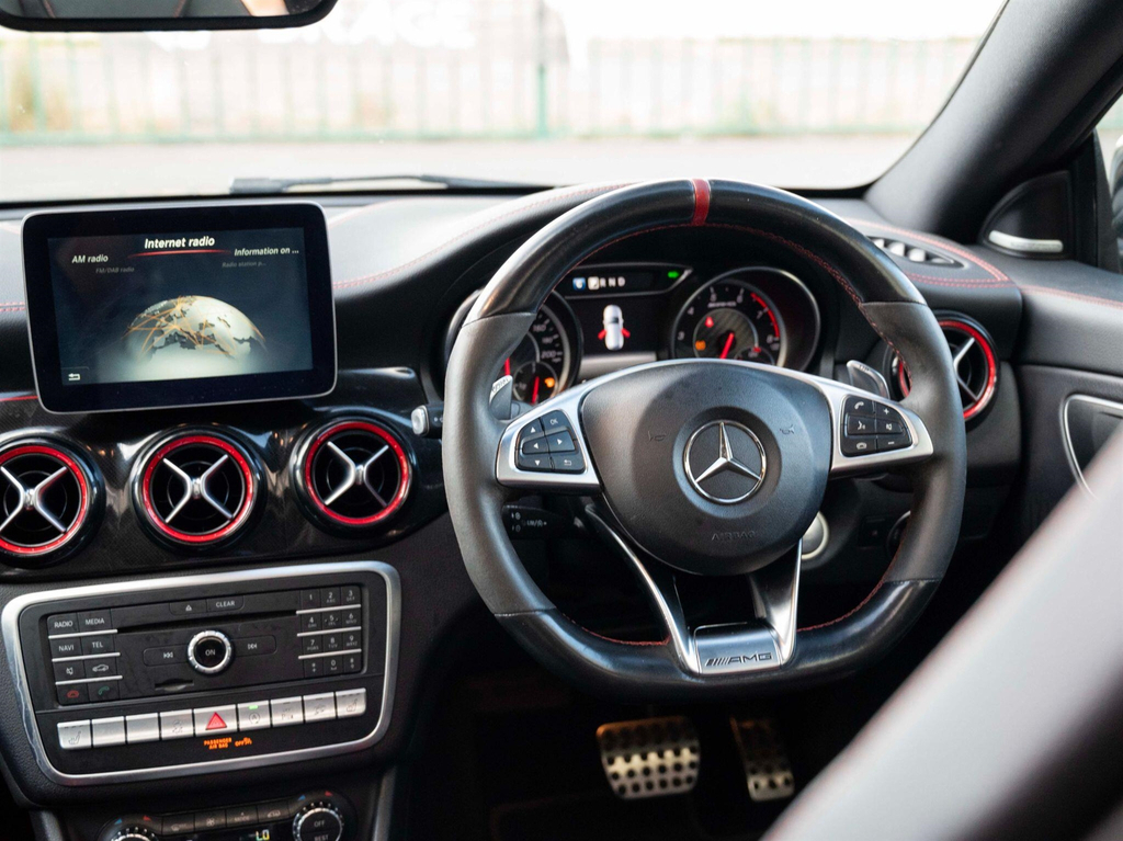 Mercedes-Benz CLA Class 2.0L Amg Cla 45 4Matic Yellow Night Edition 375 Black #72