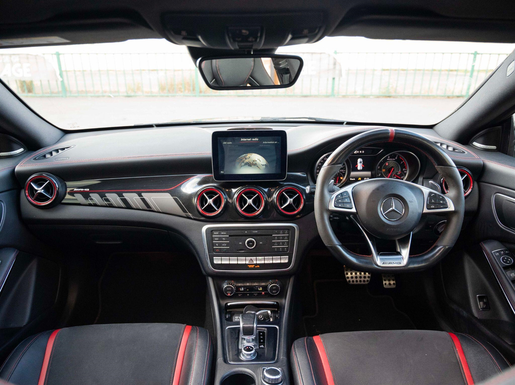 Mercedes-Benz CLA Class 2.0L Amg Cla 45 4Matic Yellow Night Edition 375 Black #18