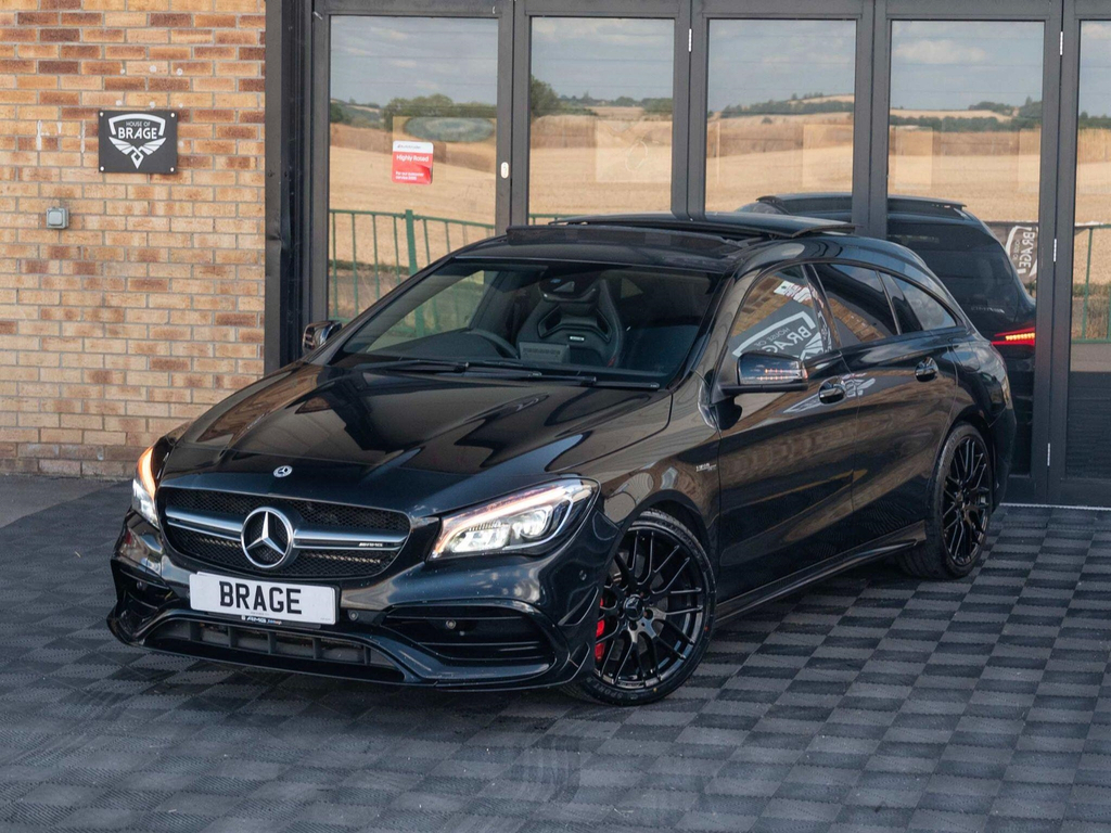 Mercedes-Benz CLA Class 2.0L Amg Cla 45 4Matic Yellow Night Edition 375 Black #94