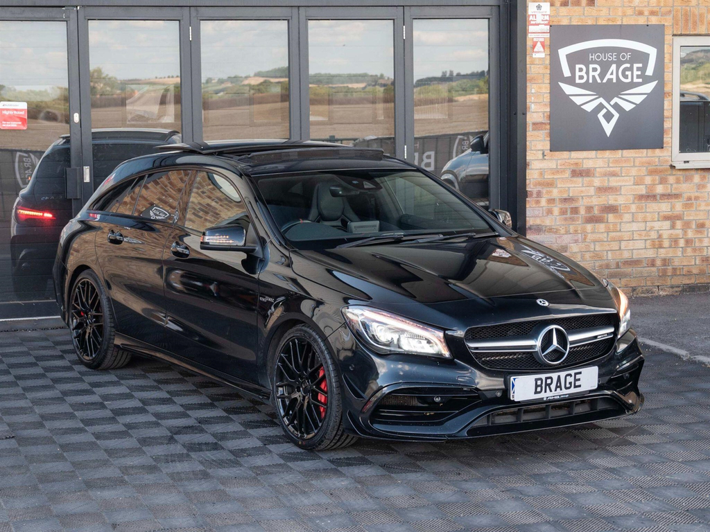 Mercedes-Benz CLA Class 2.0L Amg Cla 45 4Matic Yellow Night Edition 375 Black #7