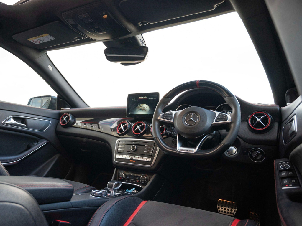 Mercedes-Benz CLA Class 2.0L Amg Cla 45 4Matic Yellow Night Edition 375 Black #17