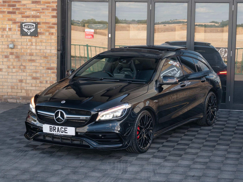 Mercedes-Benz CLA Class 2.0L Amg Cla 45 4Matic Yellow Night Edition 375 Black #25