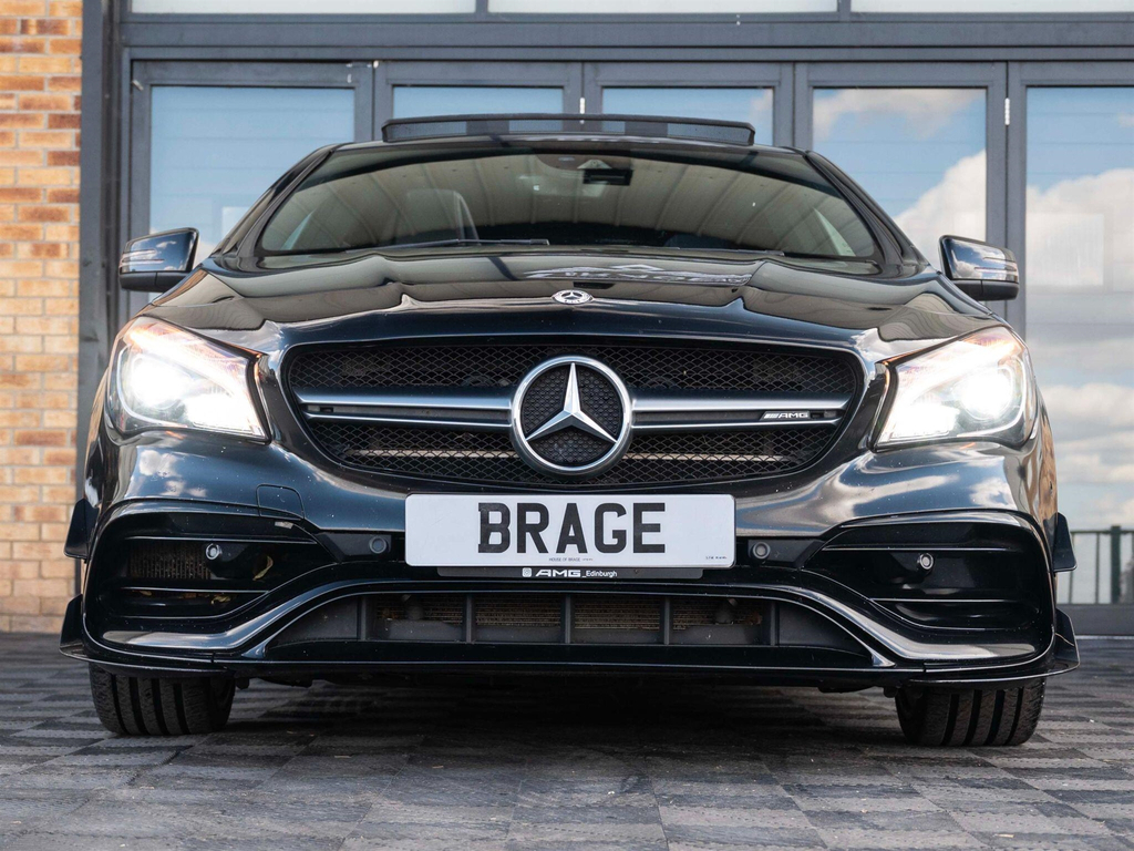 Mercedes-Benz CLA Class 2.0L Amg Cla 45 4Matic Yellow Night Edition 375 Black #49